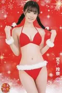 Miyashita Reina postcard (Christmas card) : Purchase benefits for "Year-end New Year SUPER Campaign 2023-2024"