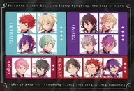 Collection postcard "Ensemble Stars! Cast Live Starry Symphony -the dead of night - × Karaoke no Tetsujin" In-store limited products Purchase benefits