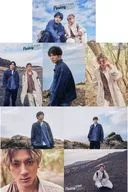 Yuki Yamada (Naoya Kayashima) & Eeiji 赤楚 (Yuto Shirahama) Postcard Set (8-Pack Set) "Pending Train -8 : 23, Ashita Kimi to"