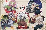 Tengen & Mitsukuri & 実弥 妓夫 Taro & 堕姫's Special Postcard "Demon Slayer: Kimetsu no Yaiba All Concentrated Exhibition : Swordsmiths' Village and Pillar Training" Commemorative Item Purchase benefits ufotable cafe TO GO Limited