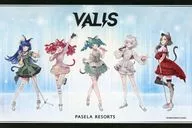 VALIS original postcard "KAMITSUBAKI STUDIO VALIS× Karaoke Pacera" reservation privilege