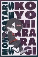 Koyomi Araragi " Series × Kei Mochizuki POPUP SHOP in Loft Trading Chibi Character Metallic Postcard"