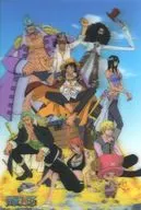 Wheat Straw Pirates (Treasure) Heart Art Collection 3D lenticular postcard "ONE PIECE"