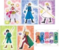 集合 あらいきよこ先生 描き下ろし 光の巫女＆四神ver. ポストカード6枚セット 「Dr.リンにきいてみて!」