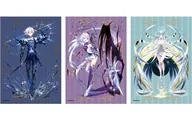 04.ジン＆サヤ＆イクシア(公式イラスト) L版ブロマイド3枚セット 「白猫プロジェクト」