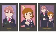 ヤチヨ＆ポン子 描き下ろし インスタントカメラ風イラストカード3枚セット ホテルモントレ制服ver. 「アポカリプスホテル」