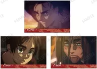 エレン・イェーガー 場面写ブロマイド3枚セット vol.2 「TVアニメ 進撃の巨人」