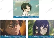 ミカサ・アッカーマン 場面写ブロマイド3枚セット vol.2 「TVアニメ 進撃の巨人」