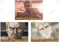 ライナー・ブラウン 場面写ブロマイド3枚セット vol.2 「TVアニメ 進撃の巨人」