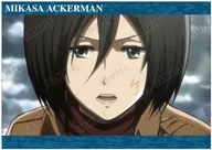 ミカサ・アッカーマン 場面写A5イラストカード 「TVアニメ 進撃の巨人」