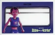 カナタ 「銀河特急 ミルキー☆サブウェイ ポップアップストア at マンガ展 トレーディング 車窓風クリアカード」