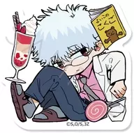YA.坂田銀八 クリアカードステッカー(ちぽっけシリーズ第2弾) 「TVアニメ 3年Z組銀八先生」