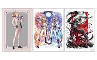 03.C(公式イラスト) L版ブロマイド3枚セット 「クイズRPG 魔法使いと黒猫のウィズ」