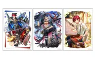 06.F(公式イラスト) L版ブロマイド3枚セット 「クイズRPG 魔法使いと黒猫のウィズ」