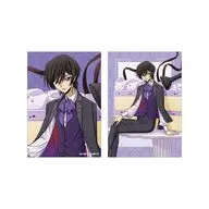 [新品] ルルーシュ・ランペルージ 描き下ろし バースデー2025ver. ブロマイド2枚セット 「コードギアス 反逆のルルーシュ・ランペルージ」