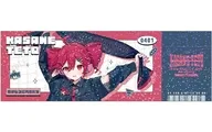 重音テト 描き下ろし モチーフジャケットver. Art by 小奈きなこ ホログラムチケット風カード 「重音テト」