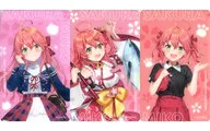 さくらみこ クリアカードセット(3種セット) 「バーチャルYouTuber ホロライブ さくらみこ×スシロー にゃっはろ～スシろ～!」 EC限定