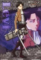 Captain Levi (Tachie) "Jumbo Card Das EX Attack on Titan Visual Arts Bromide"