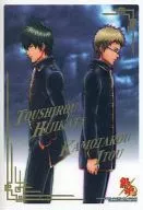 HIJIKATA & ITO (Gold Metallic hot stamping) "Jumbo Card Das Ex GINTAMA Clear Collection B.I.G 5"