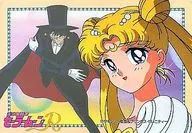 20 Tuxedo Mask & Princess Serenity Sailor Moon R Jumbo Card Part1