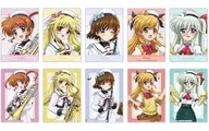 [Box] Magical Girl Lyrical NANOHA series drawing down wind instrument ver. trading acrylic card