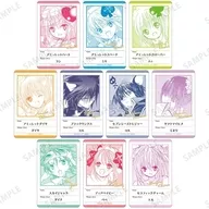 【ボックス】しゅごキャラ! トレーディング原作コマプラスチックプロフィールカード ver.B