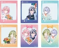 【ボックス】アクリルカード 踊り場にスカートが鳴る 01.描き下ろしイラスト