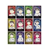 【ボックス】おそ松さん トレーディング Aure Glass イラストカード