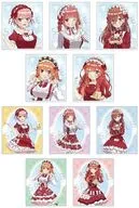 【ボックス】五等分の花嫁＊ 描き下ろし ショートケーキイメージコーデver. トレーディングアクリルカード