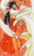 [A la carte] Aoyama Moto/Kaora Sou "Love Hina / Ken Akamatsu" COMMEMORATIVE TELEPHONE CARD COLECTION 1999