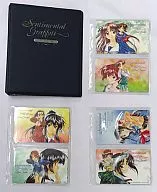 (Paquete de 6) Honoka Sawatari / Taeko Adachi / Yutaka Nanase / Total 12 miembros "Sentimental Graffiti [con archivo]" Official Fan Club