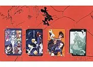 (4枚組) 山本悪司/加賀元子/青葉曜子/他「大悪司 [台紙付き]」