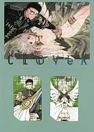 (2枚組) 琉・F・和彦/スウ「CLOVER/CLAMP [台紙付き]」’98講談社予約通販