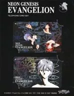 (2-Pack) Rei Ayanami / Shinji Ikari / Kaworu Nagisa / Total of 4 「 NEON GENESIS EVANGELION w / Cardboard) 」