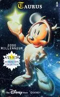 ミッキーマウス「HOROSCOPE COLLECTION TAURUS」 ディズニーストア/2000 MILLENNIUM