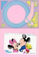 ミッキーマウス/ミニーマウス「東京ディズニーランド [メッセージカード型台紙付き]」