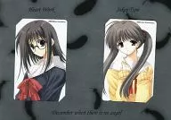 (2-Pack) Michiko Kurihara / Yukio Sumadera "December without an angel / Hiro Suzuhira / Aoi Nishimata [with mount]" C65