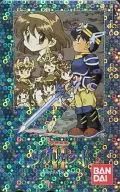 A total of 7 people (Shun Miike / Michiko NAKAJIMA / Total of 7 people) "Koryu Densetsu Ville Gust II / Ryo Sasaki" Bandai capsule gift campaign / hologram