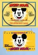 ミッキーマウス「WALT DISNEY’S MICKEY MOUSE [メッセージカード型台紙付き]」 東京ディズニーランド