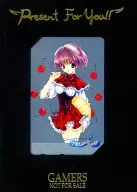 Garçonete "アクエリアンエイジ Wake no Otome Tachi / Nanase Aoi [com papel de montagem]" Gamer's Point Exchange / Silver Telecar