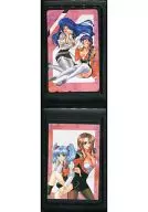 (2枚組) ミスマル・ユリカ：メグミ・レイナード/ホシノ・ルリ：ハルカ・ミナト「機動戦艦ナデシコ/NAS-O/好実昭博 [ケース付き]」