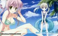 Un total de 2 "Calendar Girl / Naru Nanao", un artículo de pedido por correo en la edición de septiembre de 2011 de la revista Denki G.