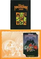 Minnie Mouse / Pluto / Mickey Mouse / total of 4 persons "Disney's HALLOWEN 2000 [with mount]" Tokyo Disneyland / hologram