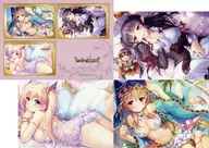 (3枚組) ラウラ・ケリリ/ベアトリーチェ/リディア「あいりすミスティリア! -少女のつむぐ夢の秘跡- [台紙/ブロマイド3枚付き]」 電撃G’sマガジン 2019年12月号 誌上通販品