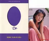 「中山美穂 [台紙付き]」