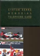 (2-Pack) Ayrton Senna : McLaren MP4-5B / Ayrton Senna "AYRTON SENNA MEMORIAL TEREPHONE CARD [With Mount]"