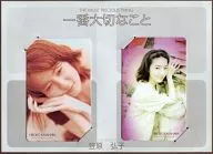 (2-Pack) hiroko Kasahara / hiroko Kasahara "THE MOST PRECIOUS THING [With Mount]" for sale at the live venue
