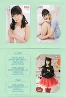 (3-Pack) "Nagisa Saito / Maika Sasaki / 早耶 tanizaki (= LOVE / ≠ ME) [With Mount Paper]" BOMB November 2019 Issue All Pre-Pack