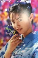 Kyoko Fukada 「 Lotte Blueberry Soda 」