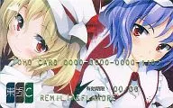 【東方Project】東方クレジットカード レミリア・スカーレット＆フランドール・スカーレット(青野)/夢咲黒